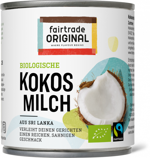 Biologische Kokosmilch