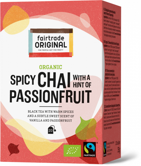 Organic Spicy chai with passionfruit