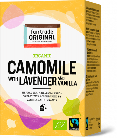 Organic camomile with lavender and vanilla