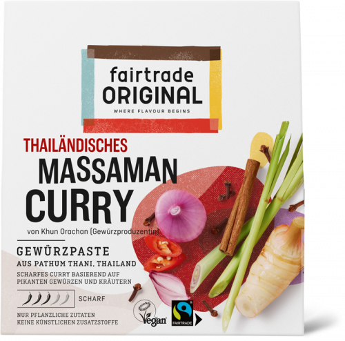 Thailändische Massaman Gewürzpaste