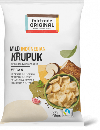 Milder veganer Krupuk