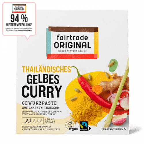 Gelbe Currypaste aus Thailand