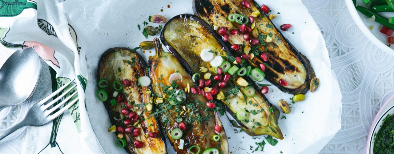 Rezept-Geröstete Aubergine aus dem Ofen