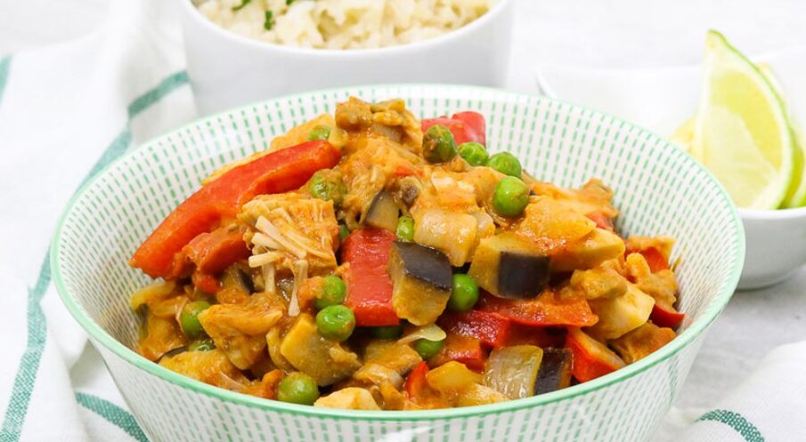 Rezept veganes Jackfruit Curry