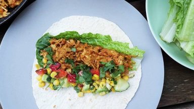 Vegane Wraps mit Jackfruit