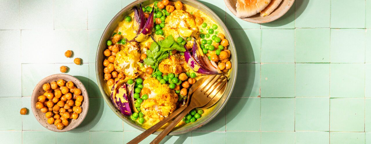 Gelbes Curry mit Blumenkohl