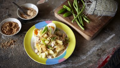 Original Thailändischer Reisnudel-Salat