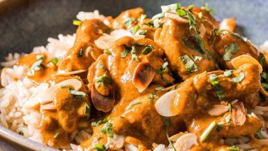 Butter Chicken mit Kokosreis