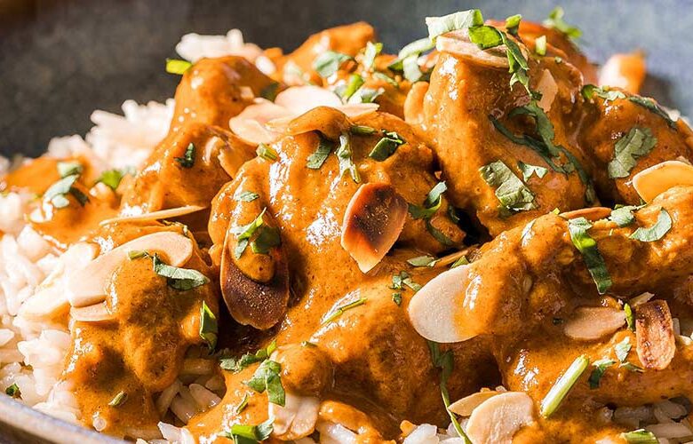 Butter Chicken mit Reis