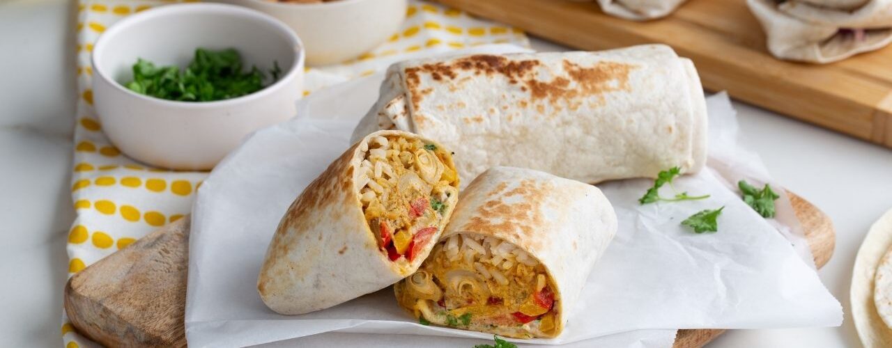 Jackfruit Burrito