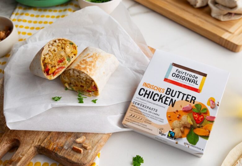 Butterchicken Burrito