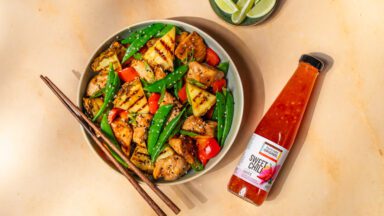 Hähnchen aus dem Ofen mit Sweet Chili-Marinade