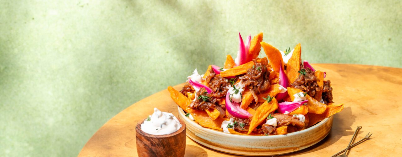 Loaded Jackfruit Fries