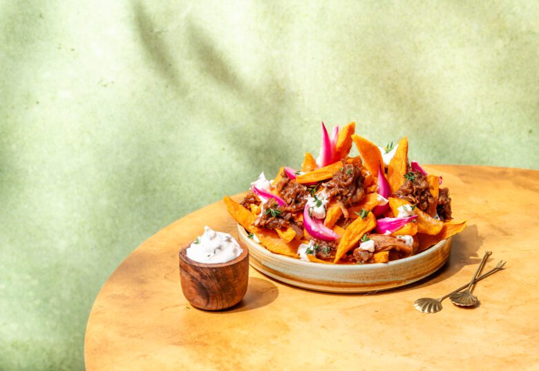 Loaded Jackfruit Fries
