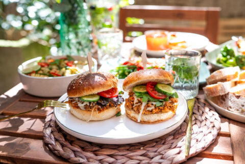Jackfruit Burger BBQ