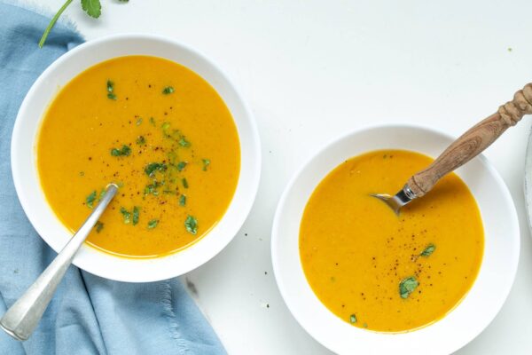 Kürbissuppe mit Möhren