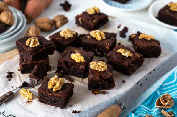 Süßkartoffel Brownies