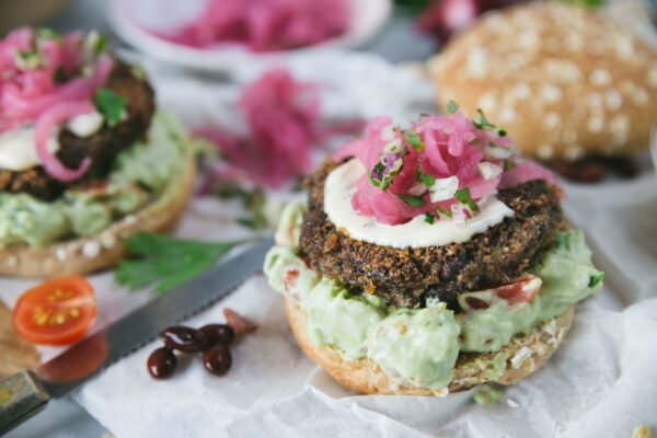 Bean Burger aus Kidneybohnen