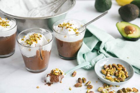 Dessert mit Erdnussbutter