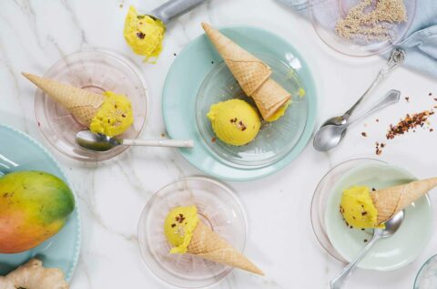 Mango Kokos Eis