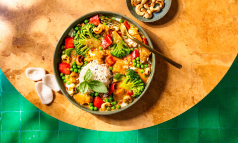 Rotes Curry Sommergemüse
